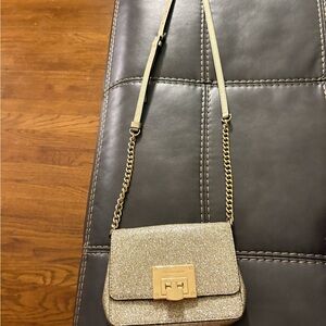 Michael Kors Gold Chain Crossbody Bag small